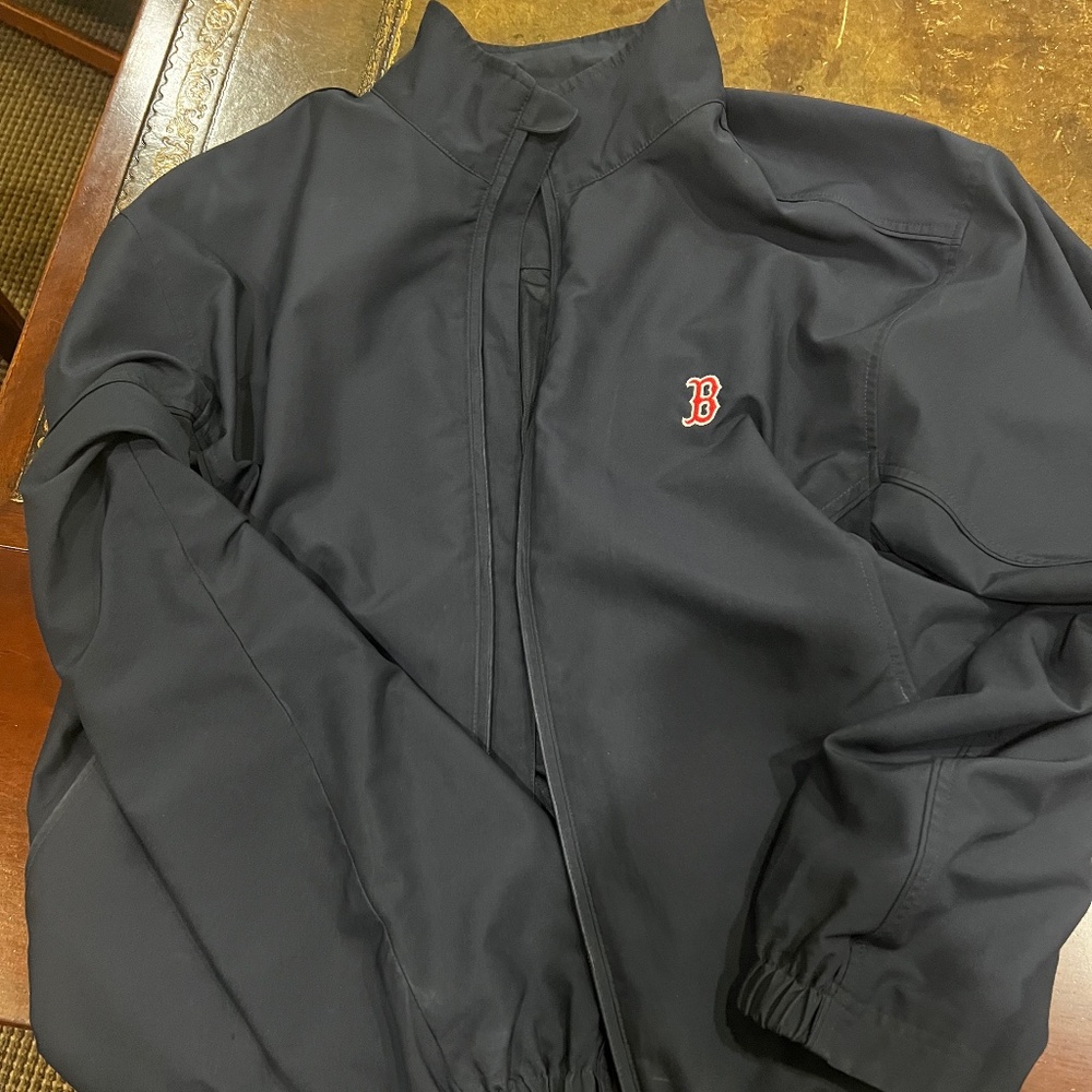 Croft Barrow Red Sox Windbreaker Size Large